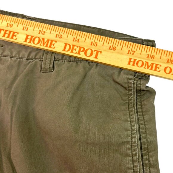 REI Brown Pants - Pockets Lined Outdoor Hiking Utility Workwear - Men's 36 X 32 - Picture 3 of 8